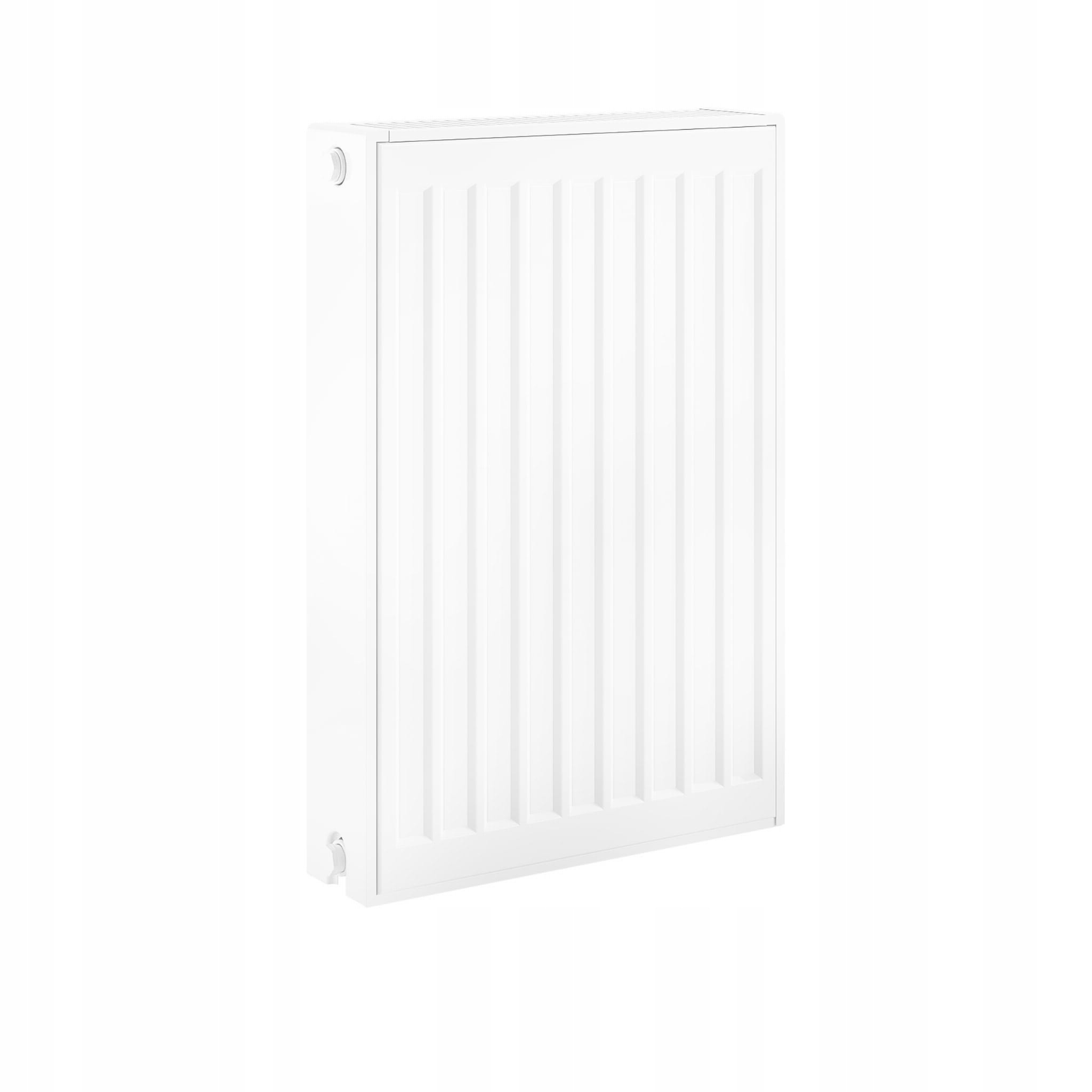 Idmar oceľový panelový radiátor 1056 W biely 600 x 600 x 97 mm - spodné pripojenie